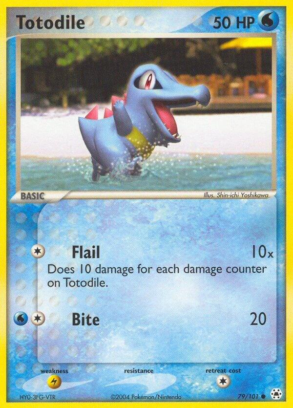 Totodile 79/101 - EX Hidden Legends