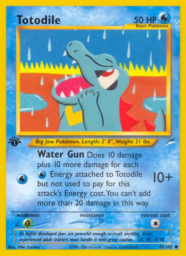 Totodile 85/105 - Neo Destiny