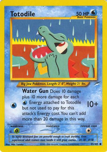 Totodile 85/105 - Neo Destiny