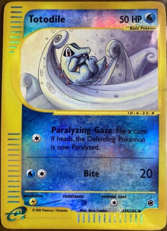 Totodile 135/165 - Expedition