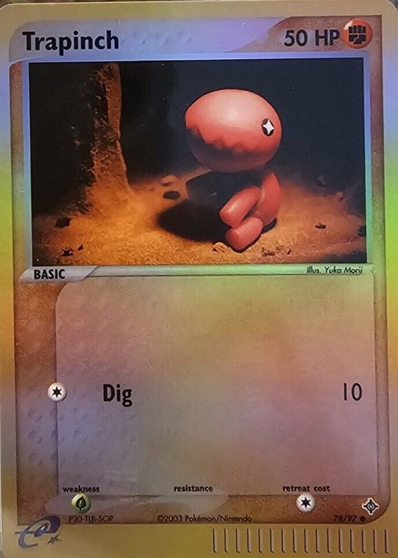 Trapinch 78/97 - EX Dragon