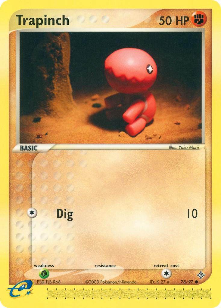 Trapinch 78/97 - EX Dragon