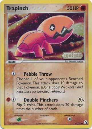 Trapinch 67/92 - EX Legend Maker