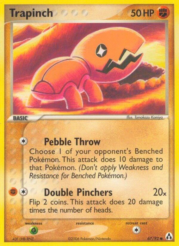 Trapinch 67/92 - EX Legend Maker