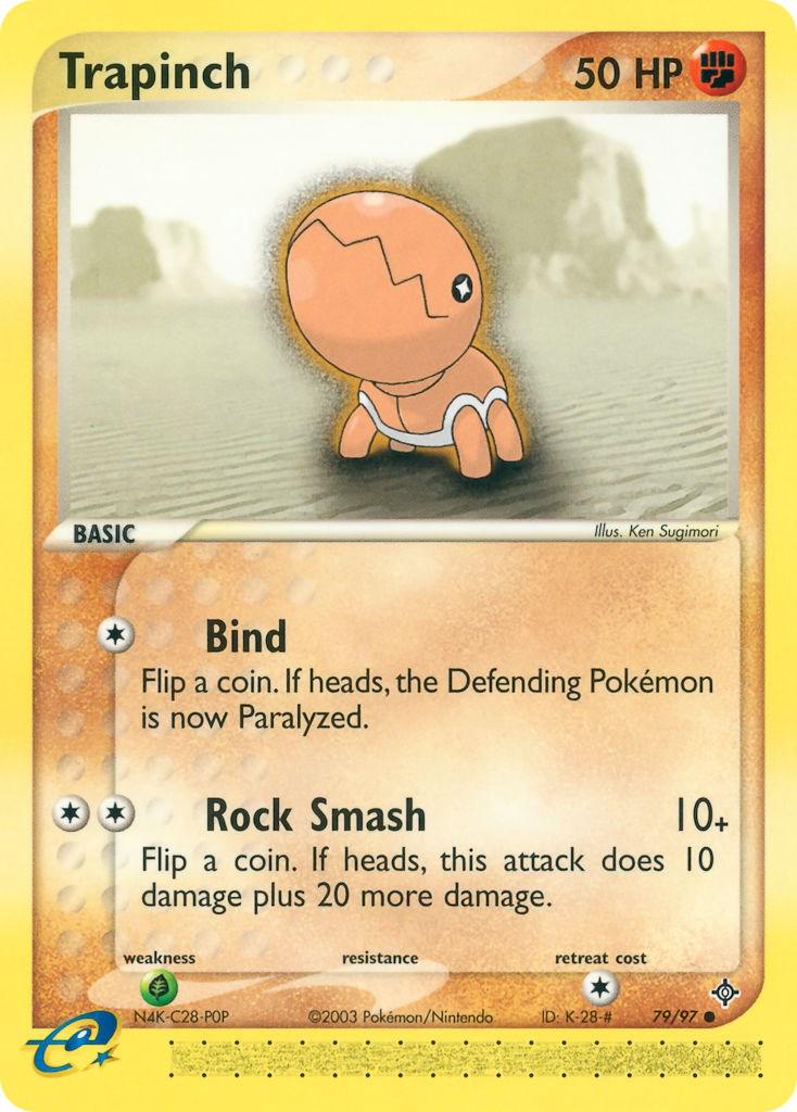Trapinch 79/97 - EX Dragon