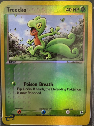 Treecko 75/109 - EX Ruby & Sapphire