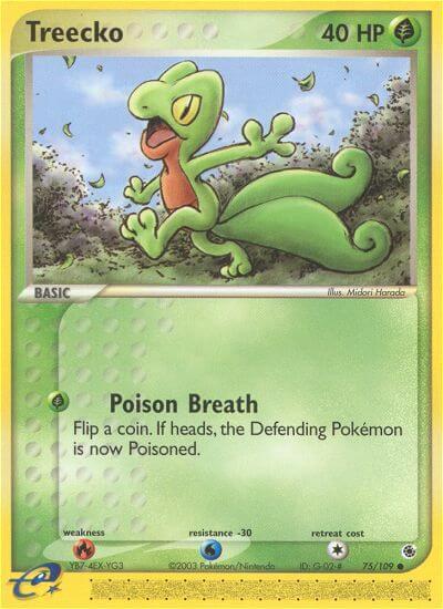 Treecko 75/109 - EX Ruby & Sapphire