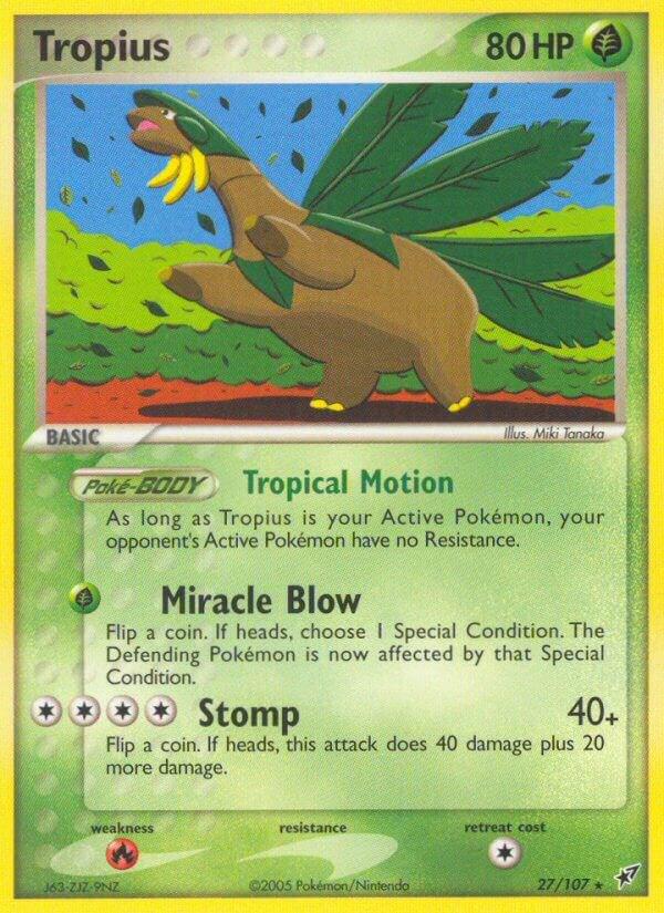 Tropius 27/107 - EX Deoxys