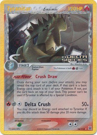 Tyranitar 16/113 - EX Delta Species
