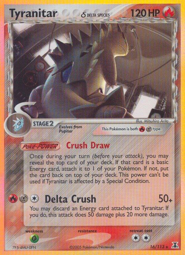 Tyranitar 16/113 - EX Delta Species