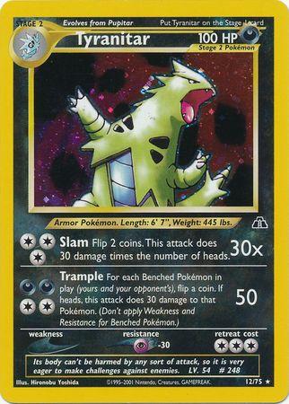 Tyranitar 12/75 - Neo Discovery
