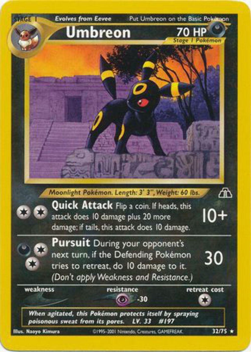 Umbreon 32/75 - Neo Discovery