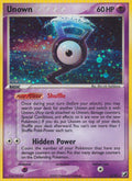 Unown (G) G/28 - EX Unseen Forces