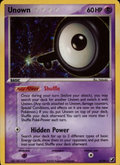 Unown (Q) Q/28 - EX Unseen Forces