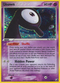 Unown (R) R/28 - EX Unseen Forces