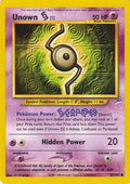 Unown S 87/105 - Neo Destiny