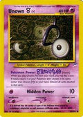 Unown V 89/105 - Neo Destiny