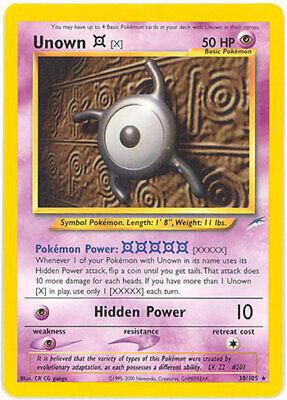 Unown X 30/105 - Neo Destiny