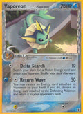 Vaporeon 18/113 - EX Delta Species