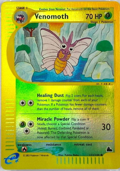 Venomoth 111/144 - Skyridge