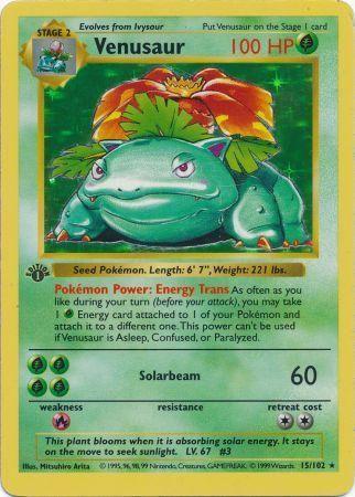 Venusaur 15/102 - Base Set