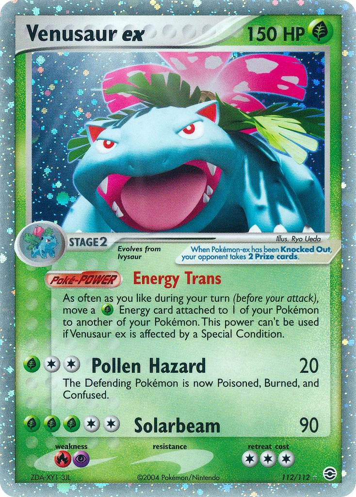 Venusaur EX 112/112 - EX Fire Red & Leaf Green