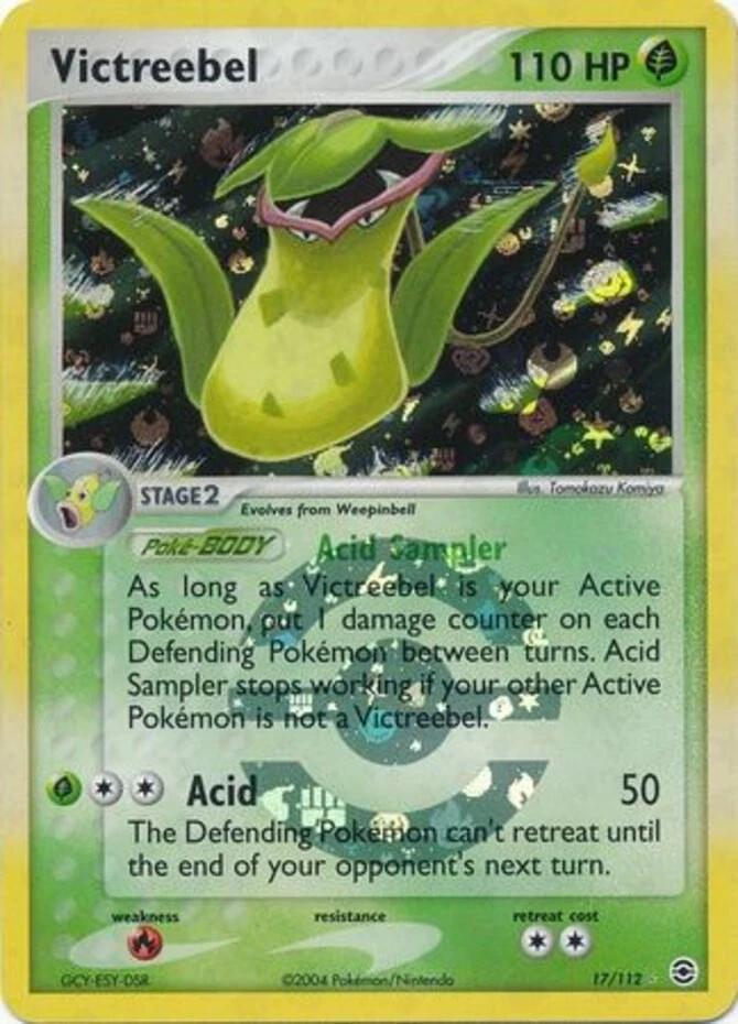 Victreebel 17/112 - EX Fire Red & Leaf Green