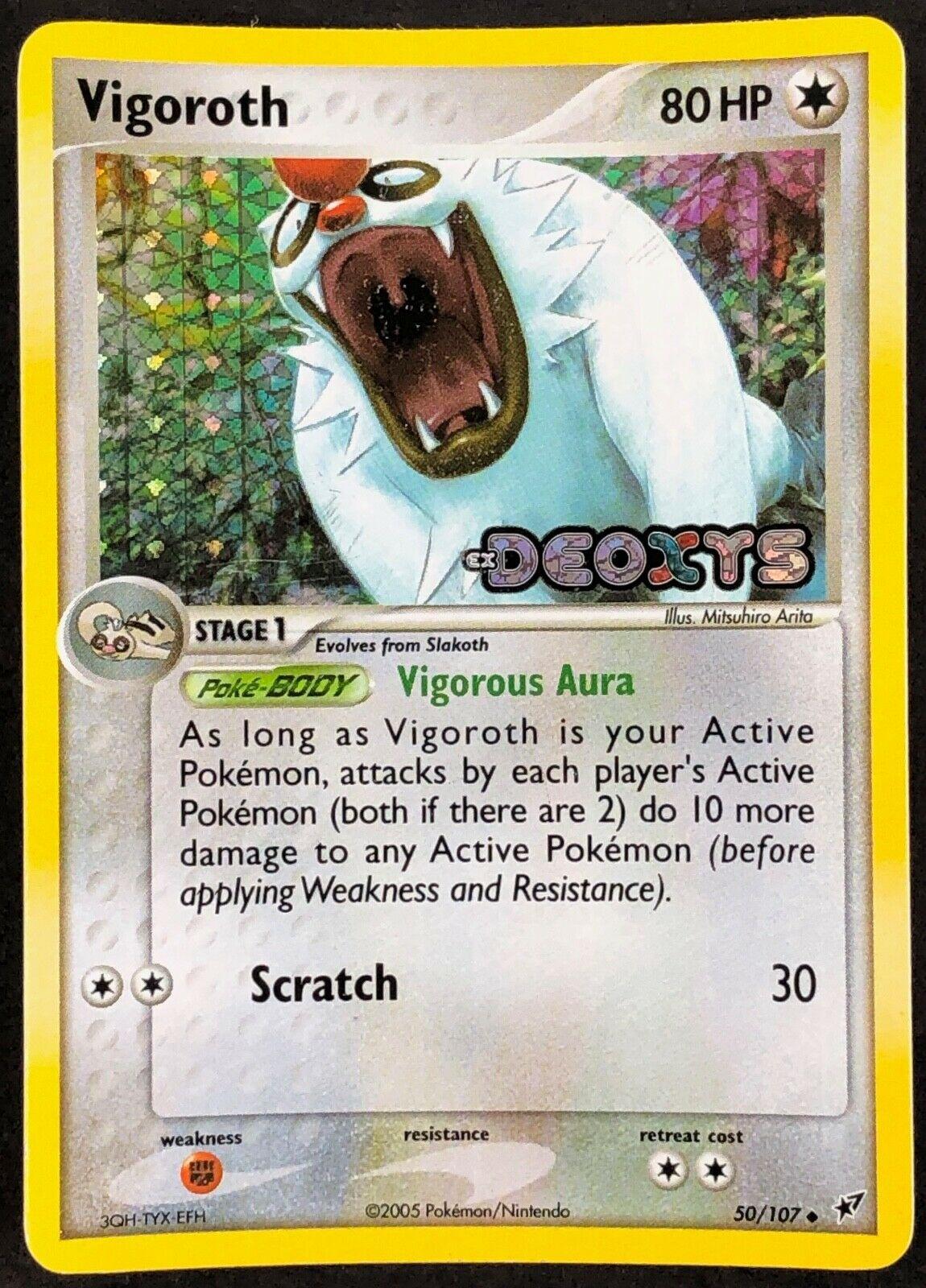 Vigoroth 50/107 - EX Deoxys
