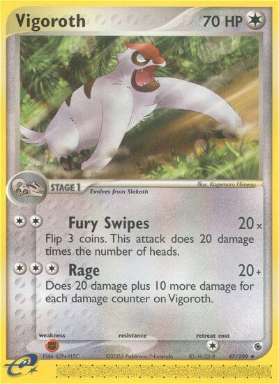 Vigoroth 47/109 - EX Ruby & Sapphire