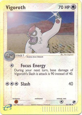 Vigoroth 52/100 - EX Sandstorm