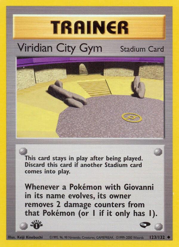 Viridian City Gym 123/132 - Gym Challenge