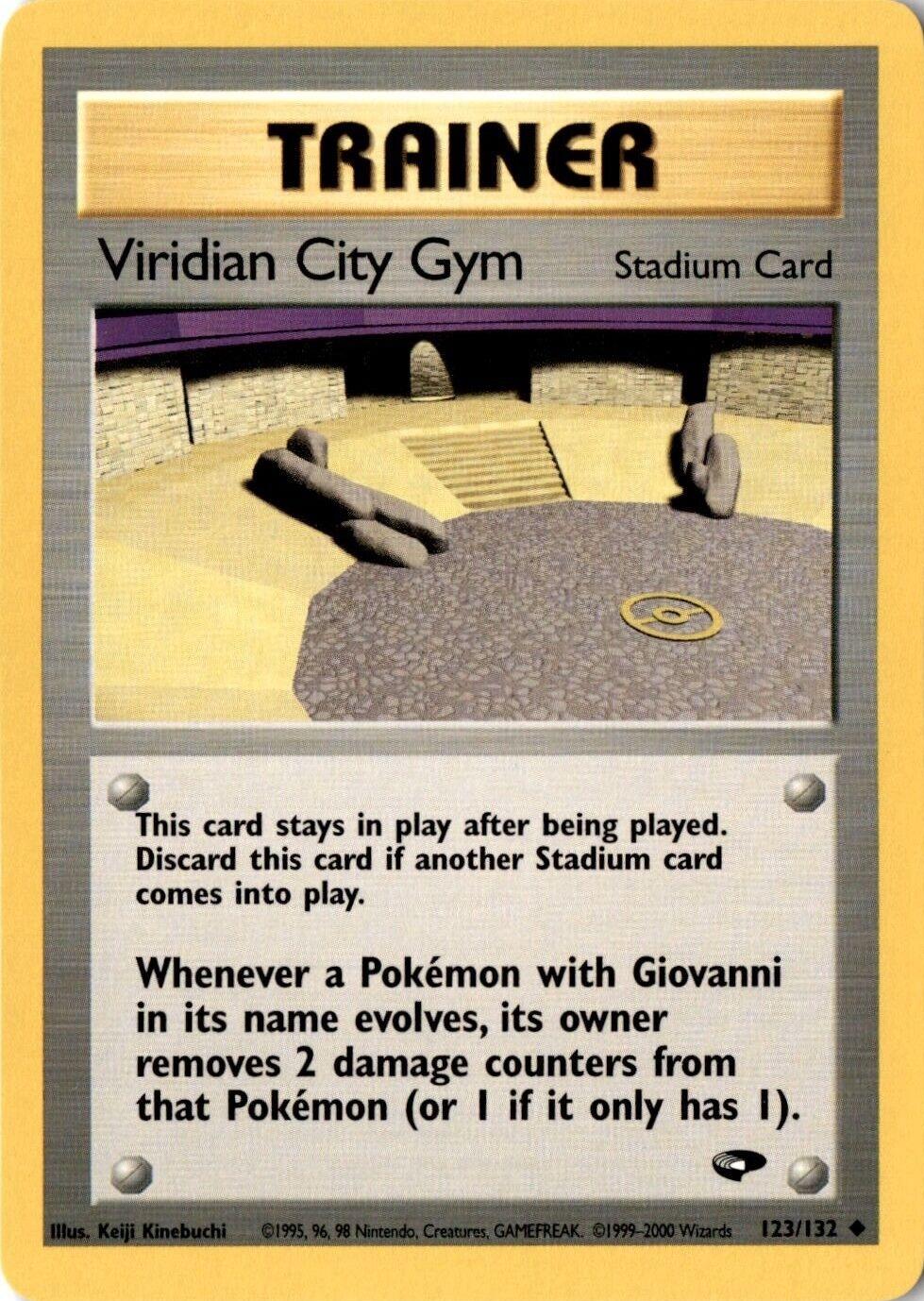 Viridian City Gym 123/132 - Gym Challenge