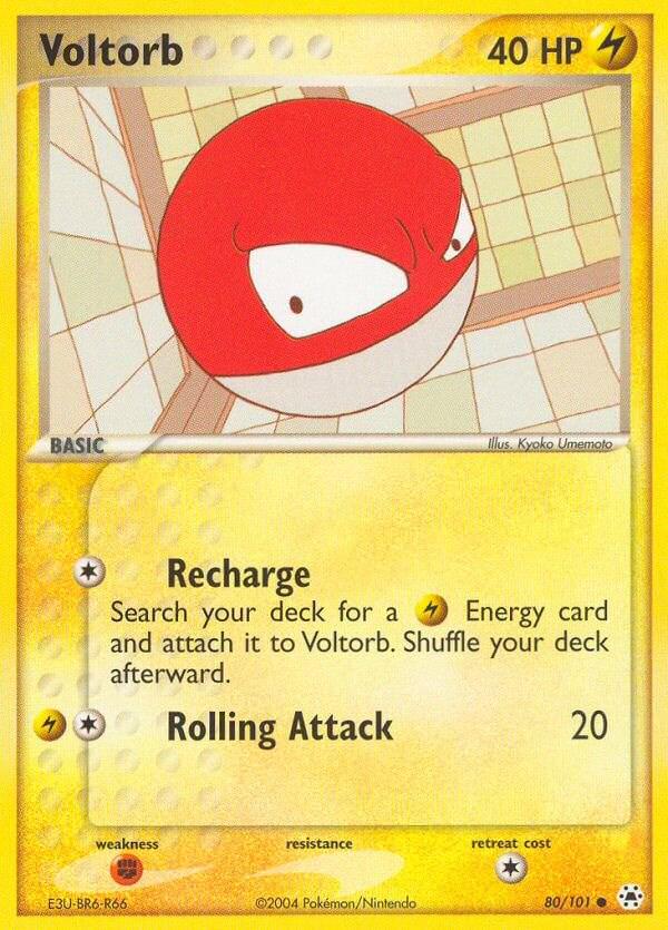 Voltorb 80/101 - EX Hidden Legends