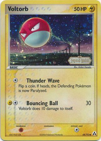 Voltorb 68/92 - EX Legend Maker