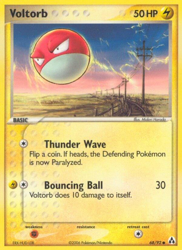 Voltorb 68/92 - EX Legend Maker