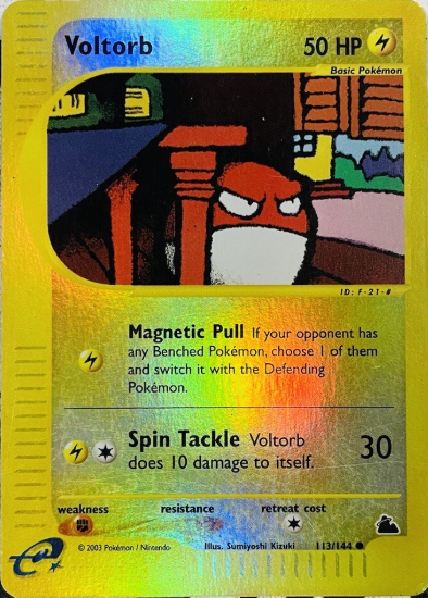 Voltorb 113/144 - Skyridge