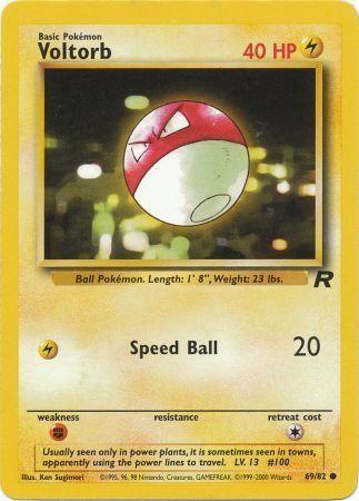 Voltorb 69/82 - Team Rocket