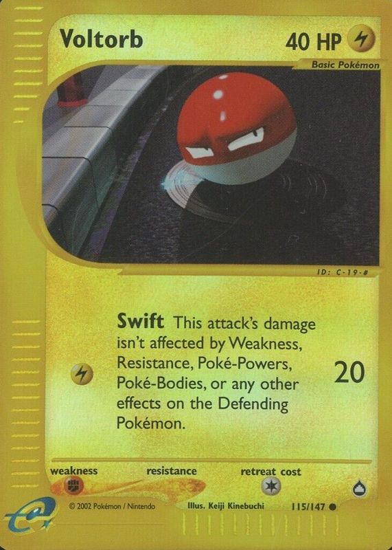 Voltorb 115/147 - Aquapolis