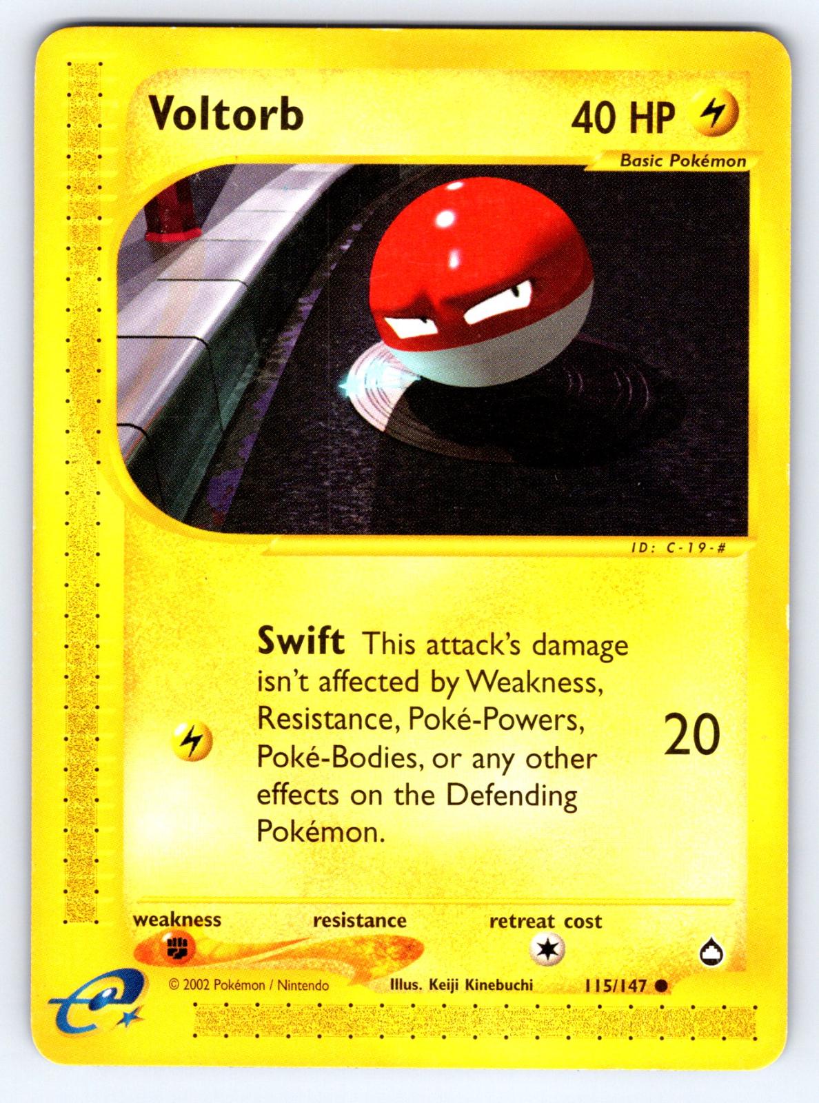 Voltorb 115/147 - Aquapolis
