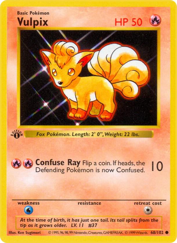 Vulpix 68/102 - Base Set