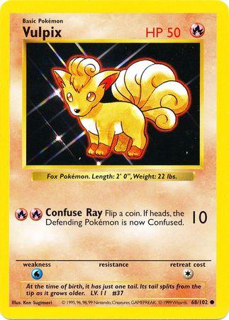 Vulpix 68/102 - Base Set