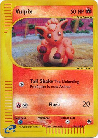 Vulpix 136/165 - Expedition