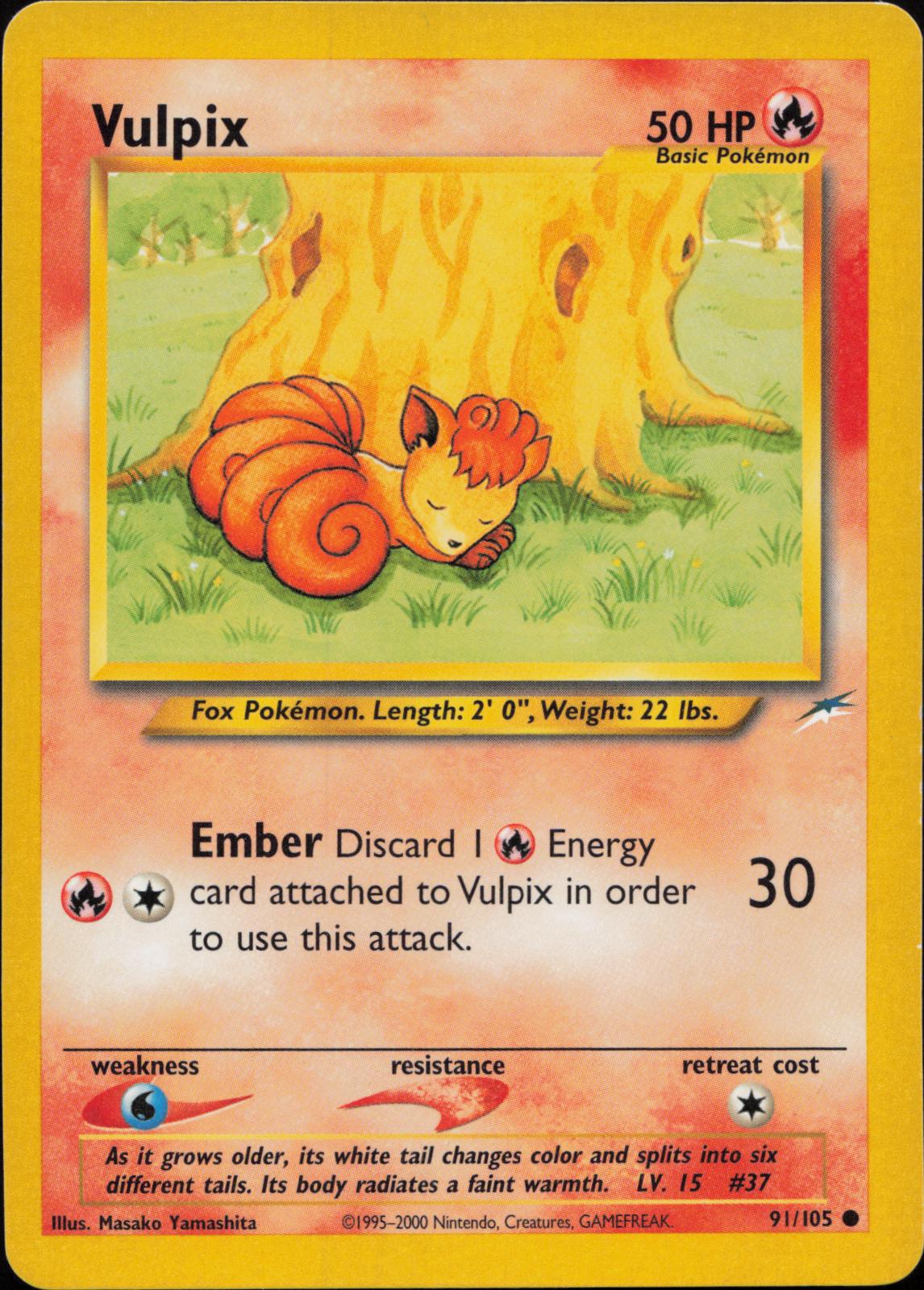 Vulpix 91/105 - Neo Destiny