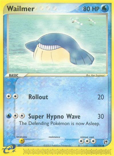 Wailmer 83/100 - EX Sandstorm