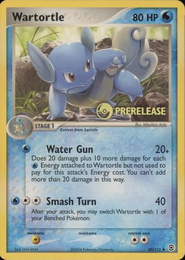 Wartortle 50/112 - EX Fire Red & Leaf Green