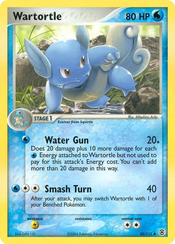 Wartortle 50/112 - EX Fire Red & Leaf Green