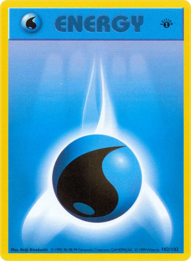Water Energy 102/102 - Base Set