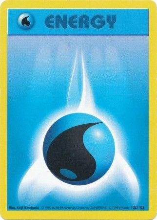 Water Energy 102/102 - Base Set