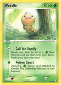 Weedle 86/112 - EX Fire Red & Leaf Green