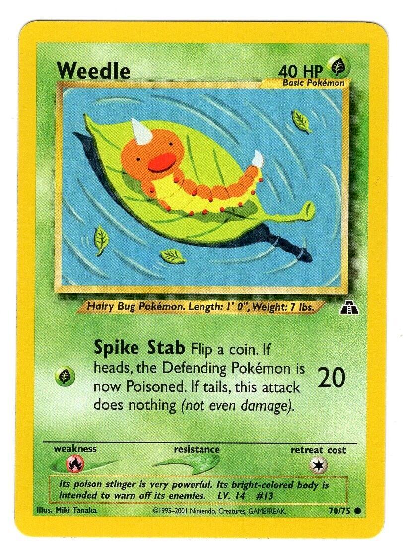Weedle 70/75 - Neo Discovery